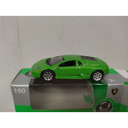 LAMBORGHINI MURCIELAGO GREEN 1:60/apx 1:64 WELLY BOX GREEN/GREY