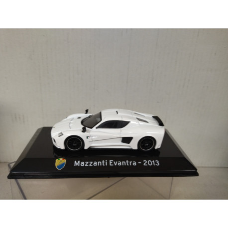 MAZZANTI EVANTRA 2013 WHITE SUPERCARS 1:43 SALVAT IXO