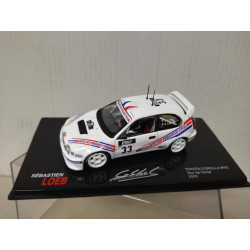 TOYOTA COROLLA WRC 2000 RALLY TOUR CORSE LOEB 1:43 ALTAYA IXO