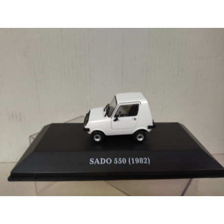 SADO 550 1982 WHITE MICROCARS 1:43 ALTAYA IXO