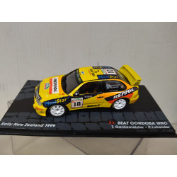 SEAT CORDOBA WRC 1999 RALLY NEW ZEALAND GARDEMEISTER 1:43 EAGLEMOSS IXO