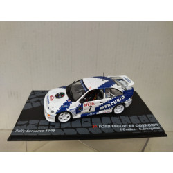 FORD ESCORT RS COSWORTH 1993 RALLY SANREMO CUNICO 1:43 EAGLEMOSS IXO