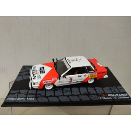 NISSAN 240 RS 1984 RALLY SAFARI S.MEHTA 1:43 EAGLEMOSS IXO