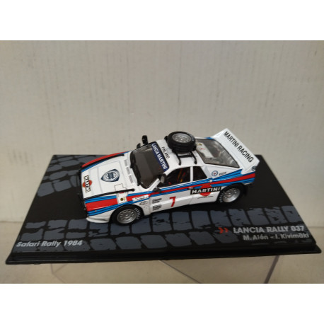 LANCIA 037 RALLY 1984 RALLY SAFARI M.ALLEN 1:43 EAGLEMOSS IXO