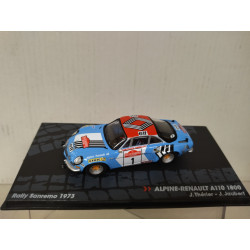 ALPINE A110 1800 1973 RALLY SANREMO THERIER 1:43 EAGLEMOSS IXO