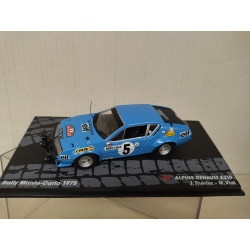 ALPINE A310 1975 RALLY MONTE CARLO THERIER 1:43 EAGLEMOSS IXO