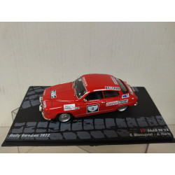 SAAB 96 V4 1972 RALLY SWEDEN S.BLOMQVIST 1:43 EAGLEMOSS IXO