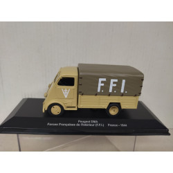 PEUGEOT DMA 1944 FFI FRANCE WW 2 1:43 ALTAYA IXO