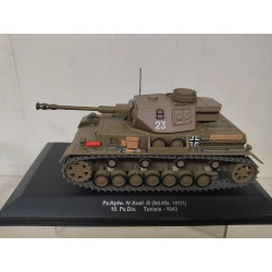 Sd.Kfz.161/1 PANZER IV Ausf G 1943 10,Pz Div TUNISIA 1:43 ALTAYA IXO