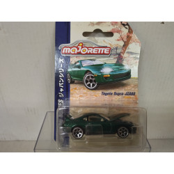 TOYOTA SUPRA JZA80 GREEN PREMIUM JAPAN 1:64 MAJORETTE