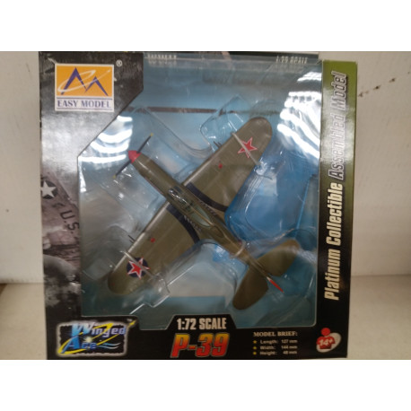 BELL P-39N SOVIET AIR FORCE WW 2 1:72 EASY MODEL