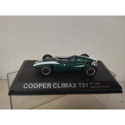 COOPER T51 CLIMAX 1959 WIN FORMULA F1 JACK BRABHAM 1:43 ALTAYA IXO