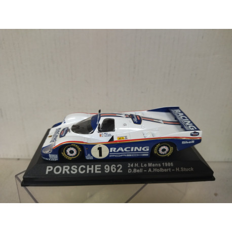 PORSCHE 962 1986 24 H LE MANS BELL-HOLBERT-STUCK 1:43 ALTAYA IXO