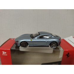 FERRARI ROMA SILVERBLUE RACE PLAY DRIVE 1:43 BBURAGO