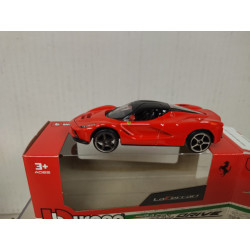 FERRARI LAFERRARI RED RACE PLAY DRIVE 1:43 BBURAGO