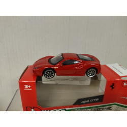 FERRARI 488 GTB RED RACE PLAY DRIVE 1:43 BBURAGO