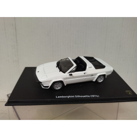 LAMBORGHINI SILHOUETTE 1976 WHITE 1:43 CENTAURIA IXO