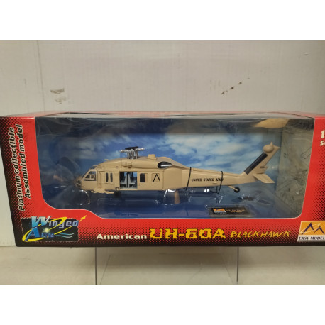 SIKORSKY UH-60 A SANDHAWK US ARMY HELICOPTER 1:72 EASY MODEL