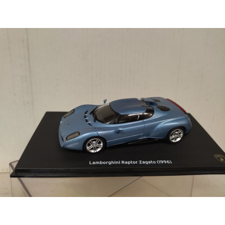 LAMBORGHINI RAPTOR ZAGATO 1996 BLUESILVER 1:43 CENTAURIA IXO