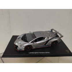 LAMBORGHINI VENENO 2013 SILVER 1:43 CENTAURIA IXO