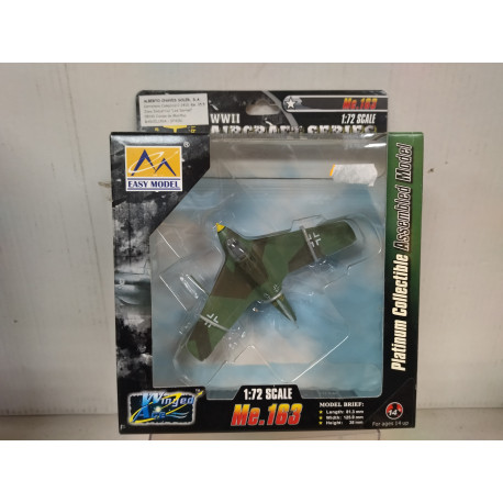 MESSERSCHMITT Me.163 B-1A WN 191659 GERMANY WW 2 1:72 EASY MODEL