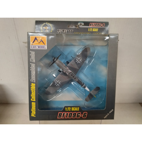 MESSERSCHMITT Bf109 G-6 VII/JG53 GERMANY WW 2 1:72 EASY MODEL