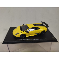 LAMBORGHINI MURCIELAGO 2009 LP 670-4 SUPERVELOCE YELLOW 1:43 CENTAURIA IXO