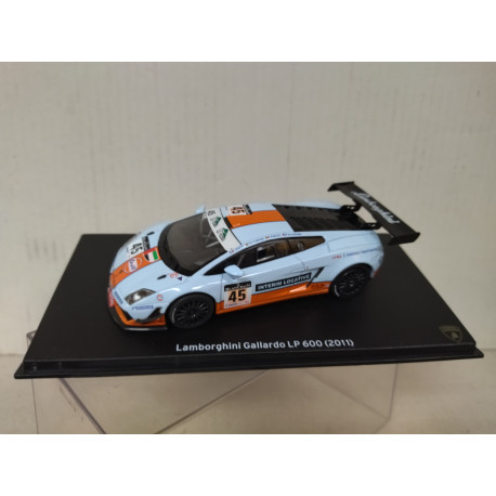 LAMBORGHINI GALLARDO 2011 LP 600 24 HORAS SPA 1:43 CENTAURIA IXO