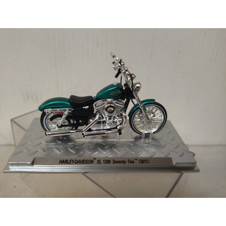 HARLEY-DAVIDSON 2013 XL 1200 SEVENTY-TWO MOTO/BIKE 1:24 ALTAYA IXO