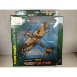 SUPERMARINE SPITFIRE MK.V TROP 1943 USAAF 2 FS WW 2 1:72 EASY MODEL