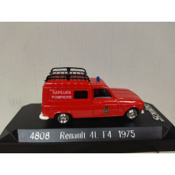 RENAULT 4L F4 1975 SAPEURS POMPIERS 1:43 SOLIDO 4808