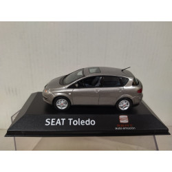 SEAT TOLEDO 3 2004-2009 AUTOEMOCION SOMBRA GREY 1:43 DEALER SEAT IXO