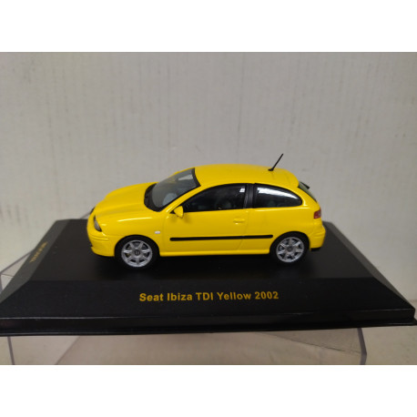 SEAT IBIZA 2002 TDi YELLOW 1:43 IXO MOC032