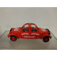 CITROEN 2CV 1961 POMPIERS COGOLIN 1:43 NOREV HACHETTE NO BOX