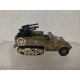 M16 HALF TRACK WW 2 MILITARY (2) 1:87/apx 1:64 JOHNNY LIGHTNING NO BOX