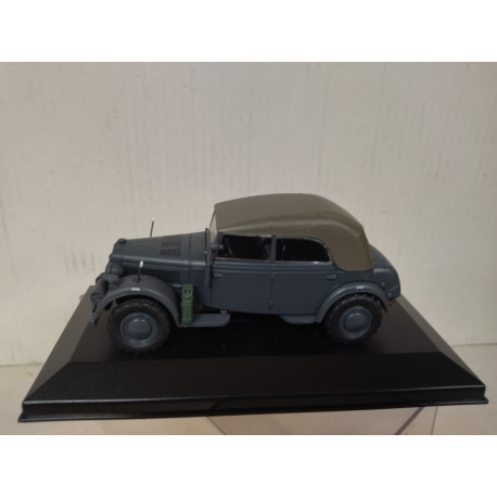 Kfz.21 HORCH 901 CABRIO 1941 DAK GERMANY WW 2 1:43 ALTAYA IXO BOX NO ORIGINAL