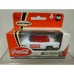 CHEVROLET BEL AIR 1955 CONV COCA-COLA 1:65/apx 1:64 MATCHBOX BOX