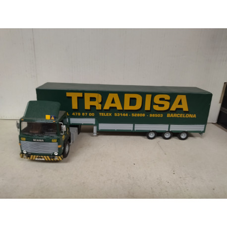 SCANIA LBT 141 TRADISA TRUCK TRAILER 1:43 ALTAYA IXO