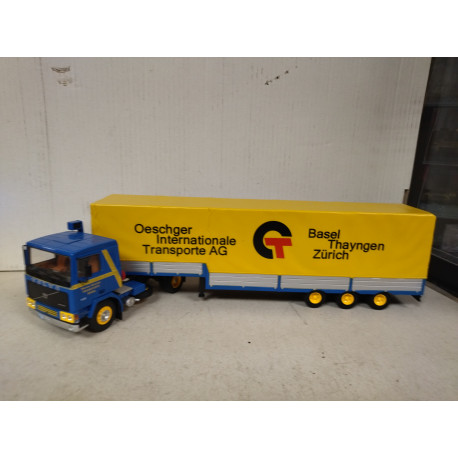 VOLVO FH12 OESCHGER TRUCK TRAILER 1:43 ALTAYA IXO