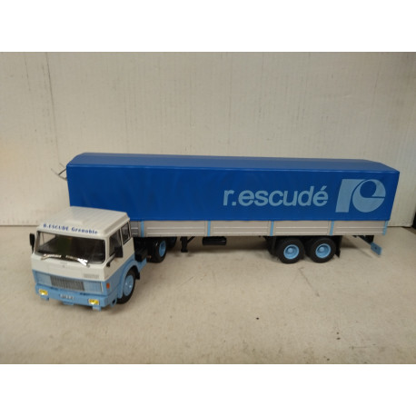 HANOMAG HENSCHEL F221 R.ESCUDE TRUCK TRAILER 1:43 ALTAYA IXO