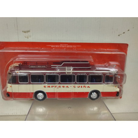 PEGASO 5061 COMET 1963 EMPRESA CUIÑA AUTOBUS 1:43 HACHETTE IXO