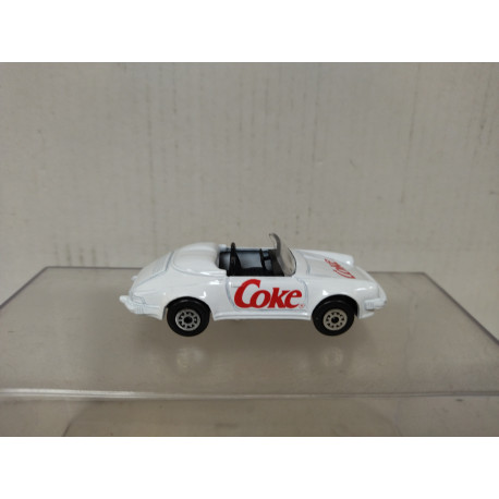 PORSCHE SPEEDSTER COKE COCA-COLA apx 1:64 MAISTO/EDOCAR BOX