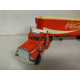 PETERBILT REFRIGERATOR COCA-COLA SUPER KINGS K-11 apx 1:64 MATCHBOX NO BOX