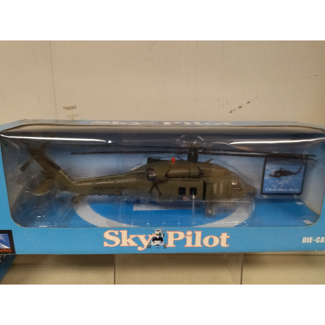 SIKORSKY UH-60 A BLACKHAWK US ARMY HELICOPTER 1:60 NEW RAY