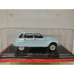 CITROEN DYANE 6 1970 BLUE LIGHT 1:24 IXO HACHETTE