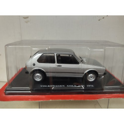 VOLKSWAGEN GOLF 1 1976 GTi SILVER 1:24 IXO HACHETTE