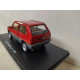 FIAT PANDA 45 1980 RED 1:43 SALVAT IXO BOX RAJADA