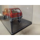 FIAT PANDA 45 1980 RED 1:43 SALVAT IXO BOX RAJADA