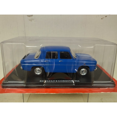 RENAULT 8 GORDINI 1966 BLUE 1:24 SALVAT IXO