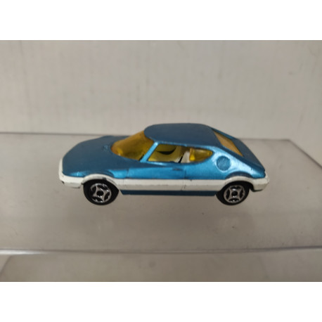 NSU TRAPEZE BERTONE 1973 BLUE/WHITE apx 1:64 NOREV MINI JET NO BOX